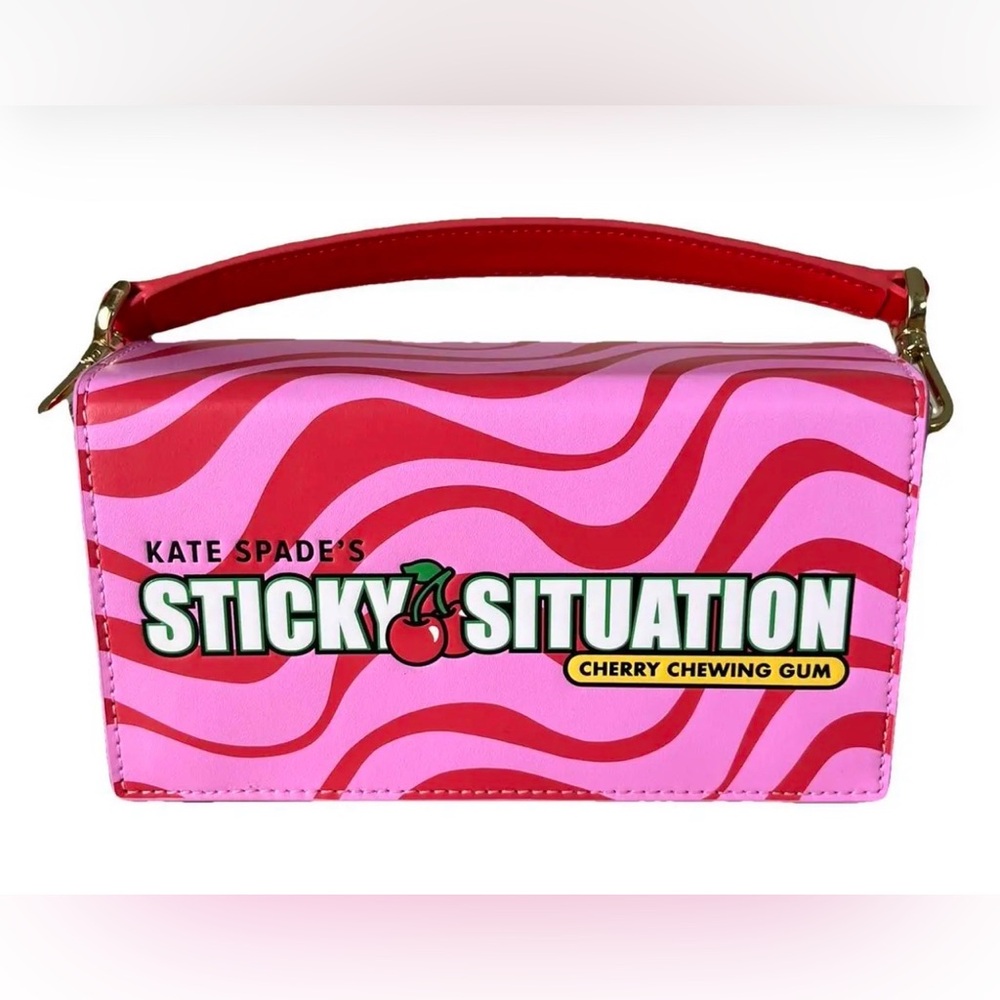 Kate Spade Cherry Chewing Gum Crossbody Bag